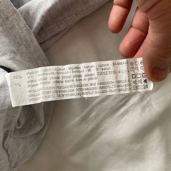 Zara Boy's Gray Print T-Shirt Size 11/12 Follow Your Beat - Picture 6 of 9